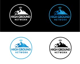 Logo Design entry 2925811 submitted by son300 to the Logo Design for High Ground Networks run by kmuch