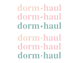 Logo Design entry 2929247 submitted by elidruz to the Logo Design for Dorm Haul run by Dishman