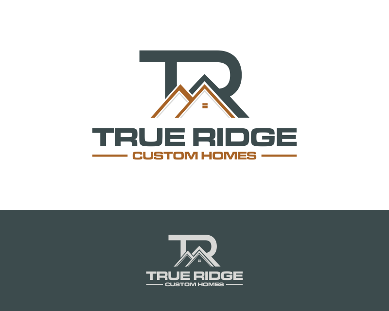 Logo Design entry 2929341 submitted by binbin design to the Logo Design for True Ridge Custom Homes run by Kodili90