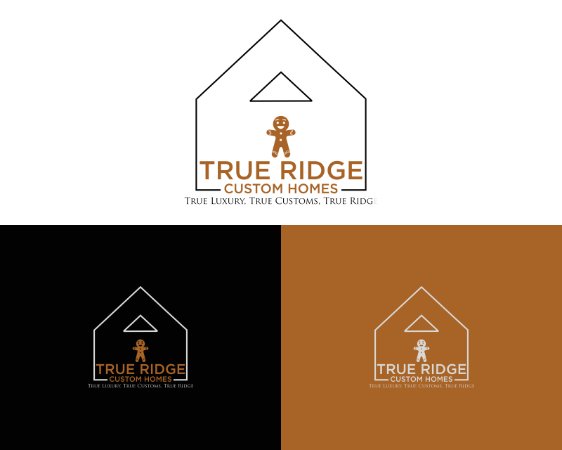 Logo Design entry 2929341 submitted by Alcantara to the Logo Design for True Ridge Custom Homes run by Kodili90