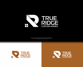 Logo Design Entry 2924099 submitted by leovardo to the contest for True Ridge Custom Homes run by Kodili90