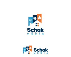 Logo Design Entry 2931962 submitted by Digiti Minimi to the contest for Schak Media run by weatherdeveloper