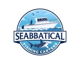Logo Design entry 2924344 submitted by Albatik to the Logo Design for Seabbatical Fishing Charters run by Seabbatical