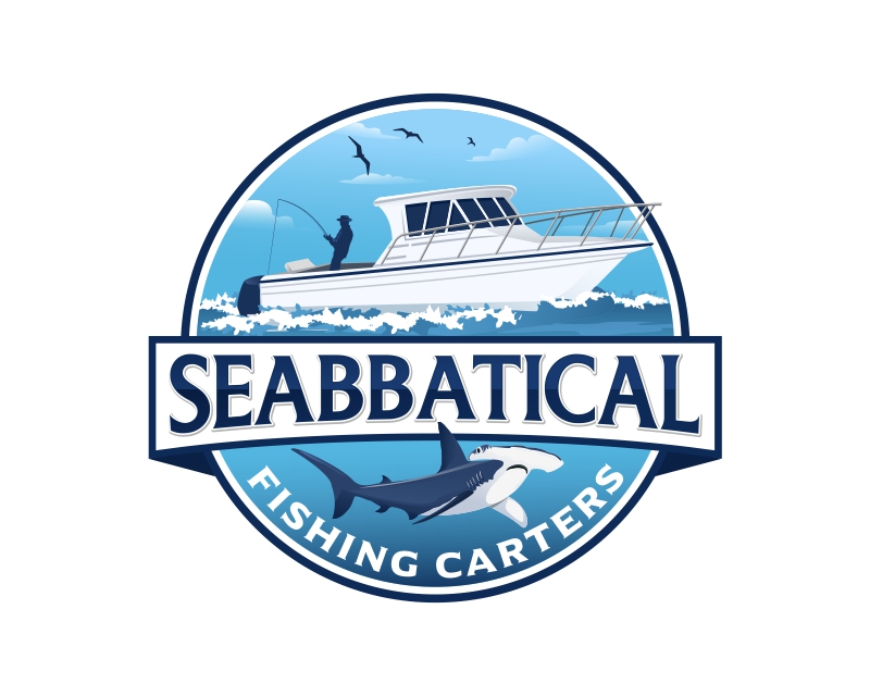 Logo Design entry 2924344 submitted by Armchtrm to the Logo Design for Seabbatical Fishing Charters run by Seabbatical