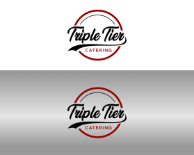 Logo Design entry 2923117 submitted by Atlit_Inovasi19 to the Logo Design for Triple Tier Catering run by theflippingegg