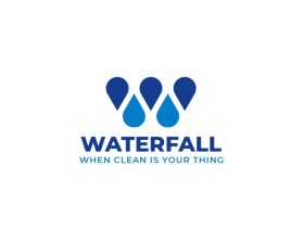 Logo Design entry 2933819 submitted by asun to the Logo Design for WaterfallClean.com run by Stackz