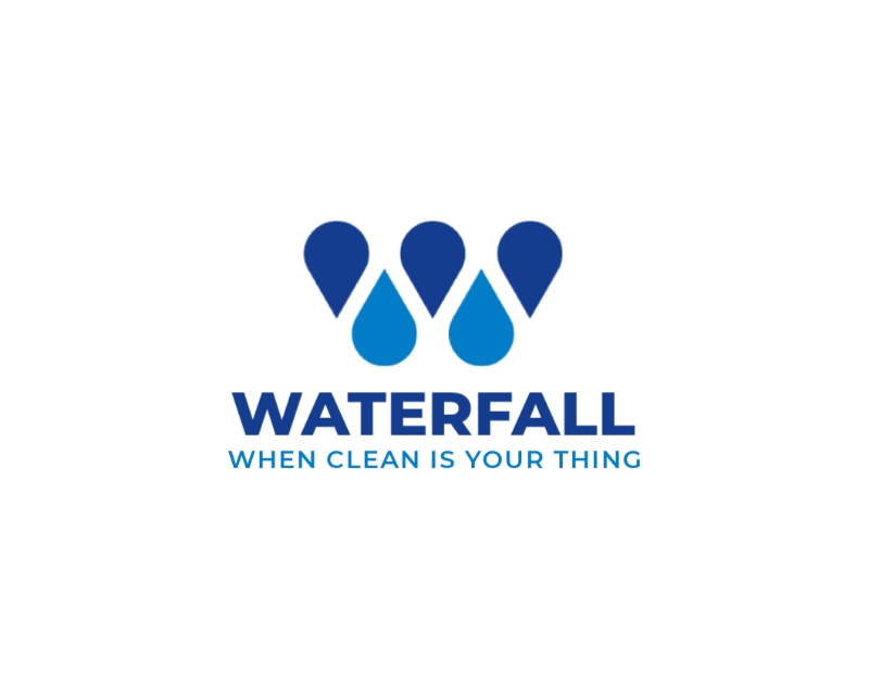 Logo Design entry 2933819 submitted by Real to the Logo Design for WaterfallClean.com run by Stackz
