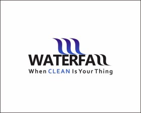 Logo Design Entry 2928551 submitted by baskoro to the contest for WaterfallClean.com run by Stackz
