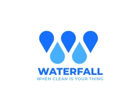 Logo Design entry 2953349 submitted by Real to the Logo Design for WaterfallClean.com run by Stackz