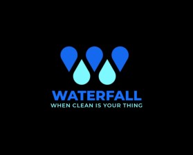 Logo Design entry 2952181 submitted by asun to the Logo Design for WaterfallClean.com run by Stackz