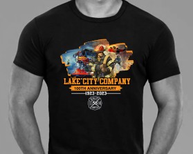 T-Shirt Design entry 2930785 submitted by Armchtrm to the T-Shirt Design for Lake City Fire Company run by lindsayrw