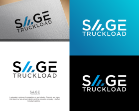 Logo Design entry 2929973 submitted by Hasibul_083 to the Logo Design for Sage Freight and Sage Truckload run by Bking