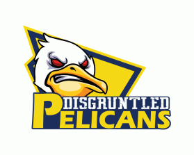 Mascot Design Entry 3044518 submitted by MotherRoadGraphics to the contest for Disgruntled Pelicans run by OasisAviation