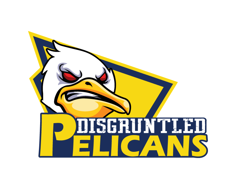 Mascot Design entry 2933547 submitted by MotherRoadGraphics to the Mascot Design for Disgruntled Pelicans run by OasisAviation