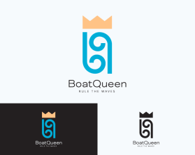 Logo Design Entry 2933732 submitted by JackStares to the contest for BoatQueen run by jaylove16