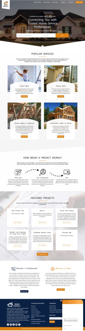 Web Design entry 3046022 submitted by Azzam
