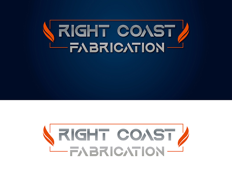 Logo Design entry 2940490 submitted by btristan to the Logo Design for Right coast fabrication run by RCFAB