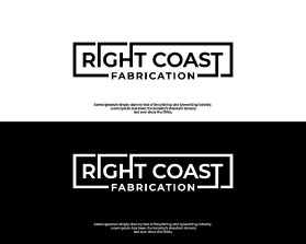 Logo Design entry 2934049 submitted by iosiconsdesign to the Logo Design for Right coast fabrication run by RCFAB
