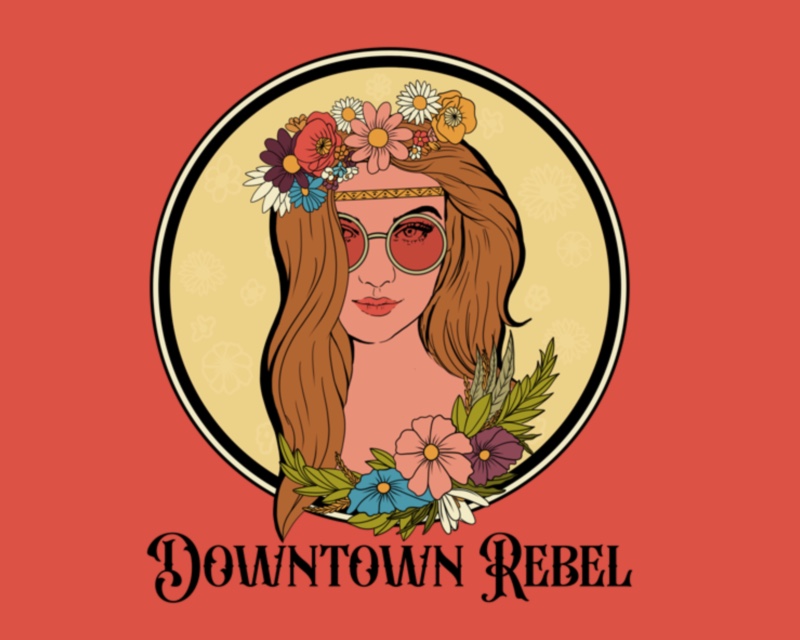 Logo Design entry 2953088 submitted by faisalartwork to the Logo Design for Downtown Rebel run by Christyshopper