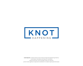Logo Design entry 2935410 submitted by manaf to the Logo Design for Knot Happening run by mrobins26