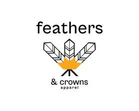 Logo Design entry 2937631 submitted by Ilham Fajri to the Logo Design for Feathers and Crowns Apparel run by mikelcallender