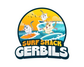 Logo Design entry 2943895 submitted by DENAYA to the Logo Design for Surf Shack Gerbils run by Seabbatical