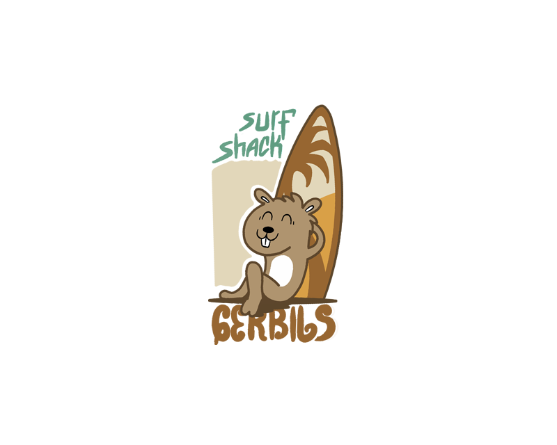 Logo Design entry 2943950 submitted by ciluk baa to the Logo Design for Surf Shack Gerbils run by Seabbatical