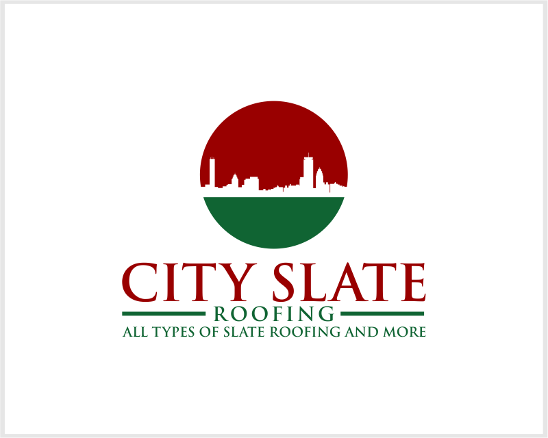 Logo Design entry 2941605 submitted by Hasbunallah to the Logo Design for City slate roofing run by DavidReid76