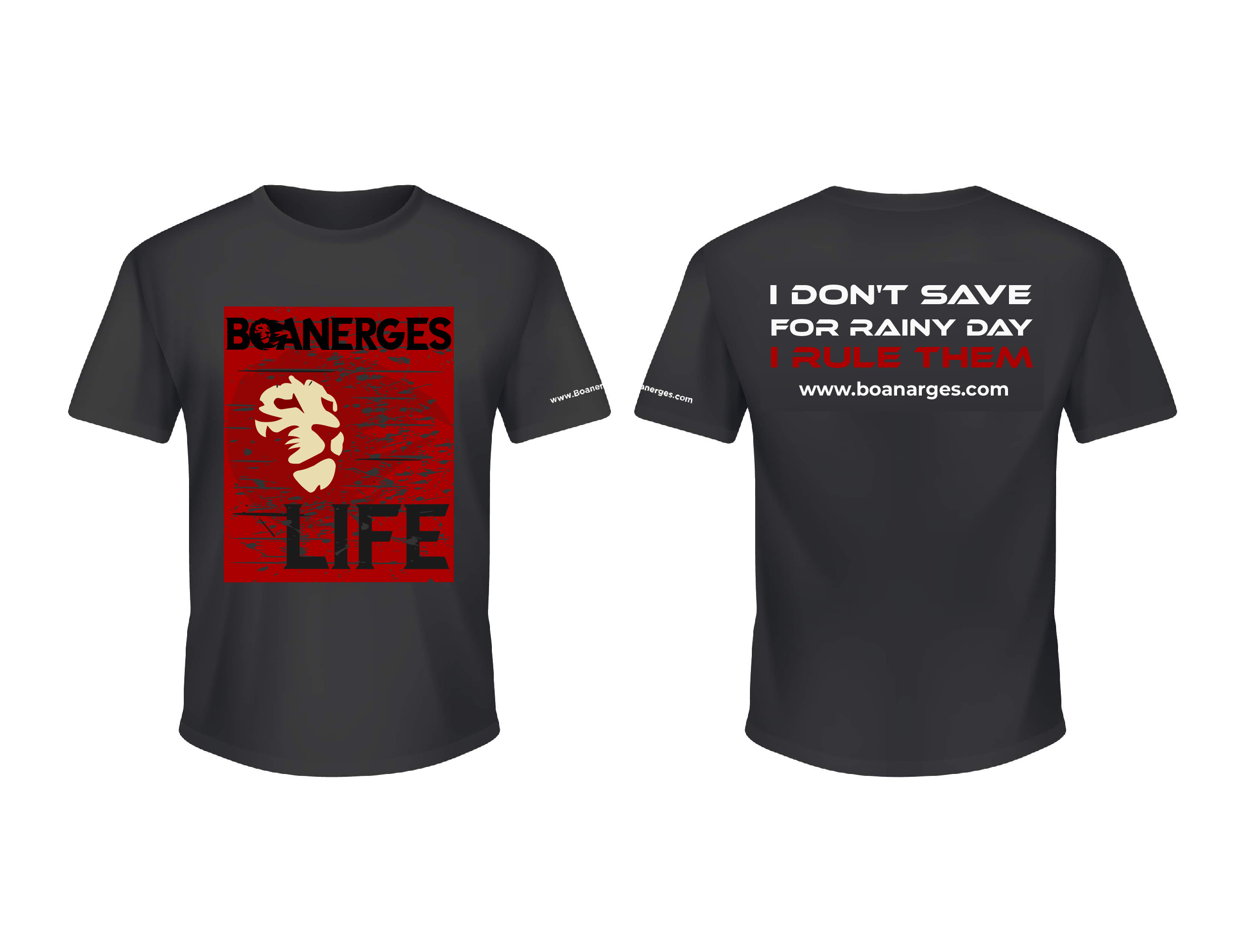 T-Shirt Design entry 2945126 submitted by kalaksana80 to the T-Shirt Design for Boanerges Life run by dynamodavid