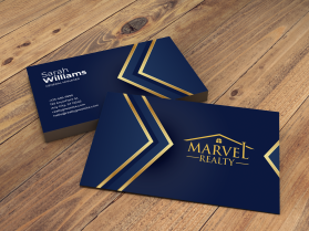 Business Card & Stationery Design entry 2940639 submitted by Nikho_Zholeh97 to the Business Card & Stationery Design for Marvel Realty run by mariannevn