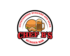 Logo Design entry 2941174 submitted by Calisa to the Logo Design for Chef B's Chicken and Burger Bar run by Chefb01