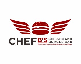 Logo Design entry 2942471 submitted by designr to the Logo Design for Chef B's Chicken and Burger Bar run by Chefb01