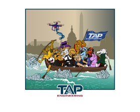 T-Shirt Design Entry 2948109 submitted by exvy to the contest for TAP Engineering LLC run by kevinrose17