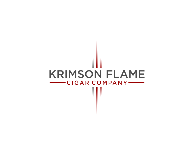 Logo Design entry 2941946 submitted by ecriesdiyantoe to the Logo Design for Krimson Flame Cigar Company (Co.) run by Nupeswagg