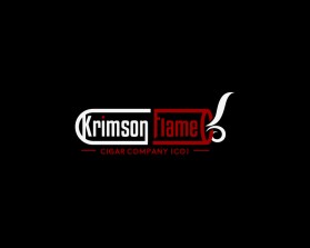 Logo Design Entry 2948523 submitted by DEBDAN to the contest for Krimson Flame Cigar Company (Co.) run by Nupeswagg
