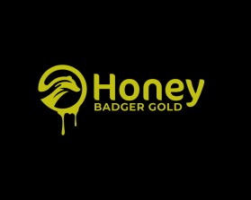 Logo Design Entry 2947267 submitted by DEBDAN to the contest for Honey Badger Gold run by Molesworth