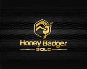 Logo Design entry 2945885 submitted by alpha-dash to the Logo Design for Honey Badger Gold run by Molesworth