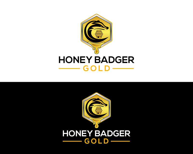 Logo Design entry 2945885 submitted by Erlando to the Logo Design for Honey Badger Gold run by Molesworth