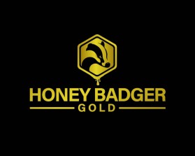Logo Design entry 2943010 submitted by Erlando to the Logo Design for Honey Badger Gold run by Molesworth