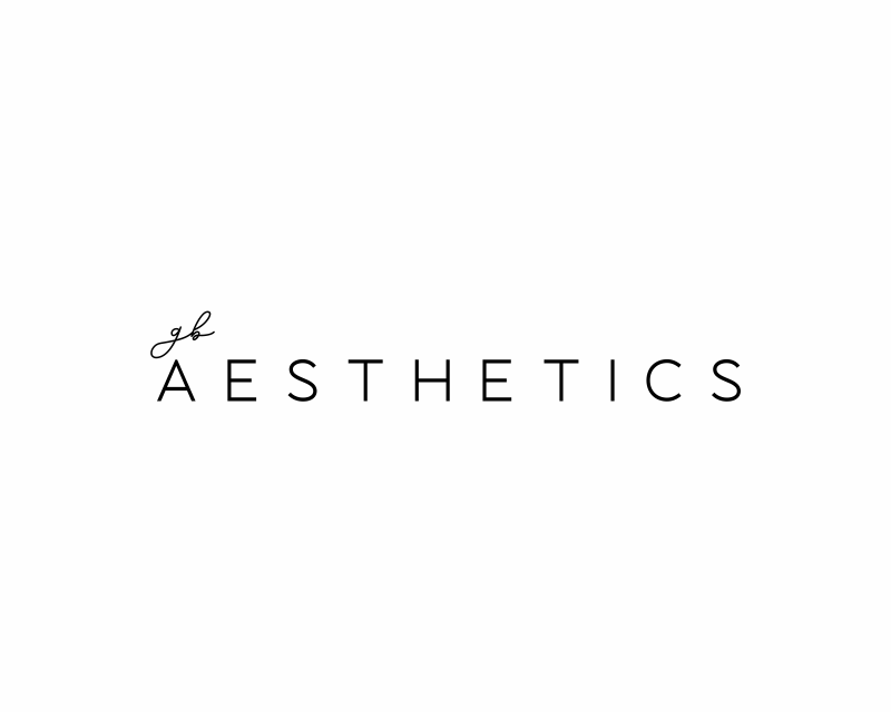 Logo Design entry 2943352 submitted by Mza to the Logo Design for GB Aesthetics run by glowbae