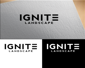 Logo Design Entry 2944184 submitted by Erumcreation8888 to the contest for Ignite Landscape run by Meloud01