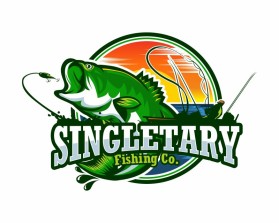 Logo Design entry 2944484 submitted by DEBDAN to the Logo Design for Singletary Fishing Co. run by mikesingletary13
