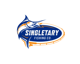 Logo Design entry 2944240 submitted by DEBDAN to the Logo Design for Singletary Fishing Co. run by mikesingletary13