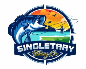 Logo Design entry 2945249 submitted by DEBDAN to the Logo Design for Singletary Fishing Co. run by mikesingletary13