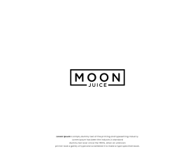Logo Design entry 2943284 submitted by fudin to the Logo Design for Moon Juice run by moonjuicemanager