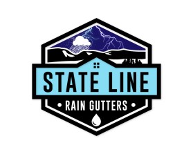 Logo Design entry 2943977 submitted by sella to the Logo Design for State Line Rain Gutters run by benstevenson