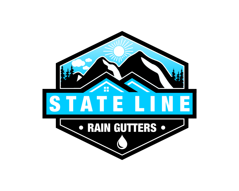 Logo Design entry 2943922 submitted by Erlando to the Logo Design for State Line Rain Gutters run by benstevenson
