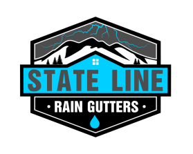 Logo Design entry 2943919 submitted by tysin to the Logo Design for State Line Rain Gutters run by benstevenson