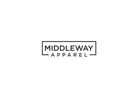 Logo Design entry 2944173 submitted by anameen1122 to the Logo Design for MiddleWay Apparel run by MiddleWayApparel
