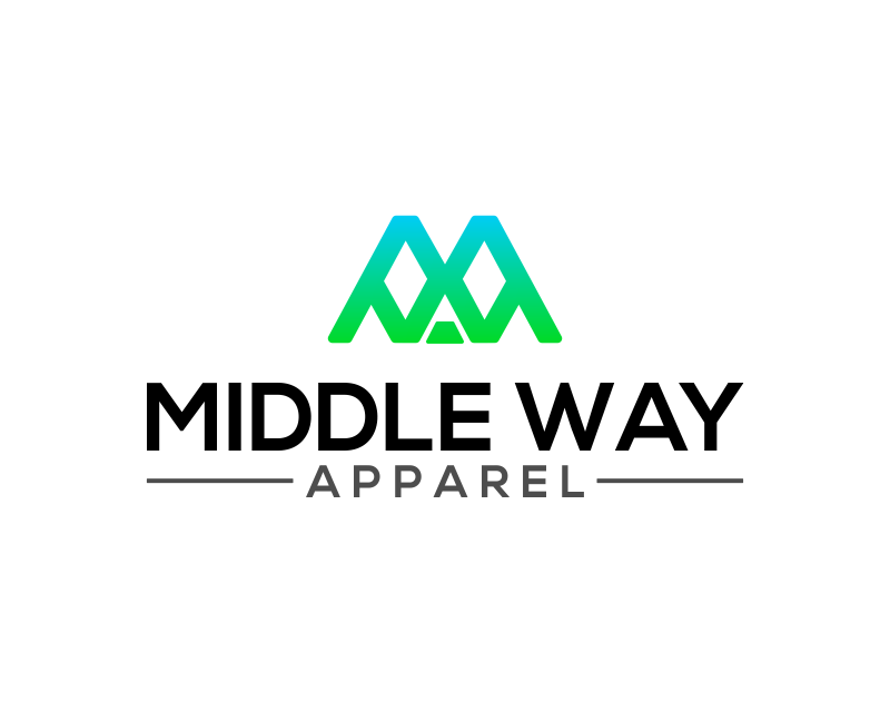 Logo Design entry 2949470 submitted by Erlando to the Logo Design for MiddleWay Apparel run by MiddleWayApparel